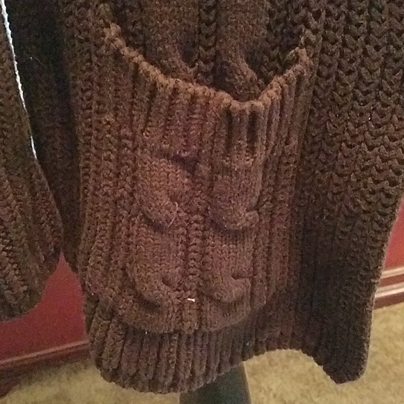 Lands End Toggle Sweater - Picture 4 of 7